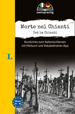 Langenscheidt Krimi zweisprachig Italienisch - Morte nel Chianti - Tod im Chianti (A1/A2) - Vial, Valerio;Butler, Dominic
