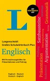 Langenscheidt Großes Schulwörterbuch Plus Englisch