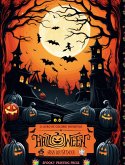 Halloween assustador - O livro de colorir definitivo para fãs de terror, adolescentes e adultos