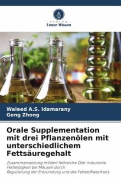 Orale Supplementation mit drei Pflanzenölen mit unterschiedlichem Fettsäuregehalt - Idamarany, Waleed A.S.;Zhong, Geng