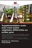 Supplémentation orale avec trois huiles végétales différentes en acides gras