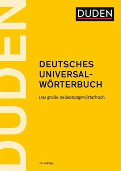 Duden – Deutsches Universalwörterbuch (eBook, PDF)