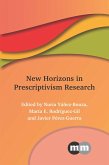 New Horizons in Prescriptivism Research (eBook, ePUB)