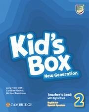 Cover Kid's Box New Generation Level 2 Teacher's Book with Digital Pack English for Spanish Speakers