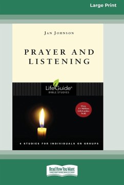 Prayer and Listening [Standard Large Print 16 Pt Edition] - Johnson, Jan