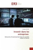 Investir dans les entreprises