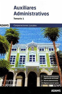 Temario 1 de auxiliares administrativos de corporaciones locales Cover Temario 1 de auxiliares administrativos de corporaciones locales