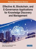 Effective AI, Blockchain, and E-Governance Applications for Knowledge Discovery and Management