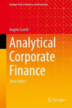 Analytical Corporate Finance (eBook, PDF) - Corelli, Angelo