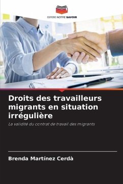 Droits des travailleurs migrants en situation irrégulière - Martínez Cerdà, Brenda
