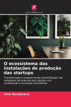 O ecossistema das instalações de produção das startups - Bondareva, Irin_