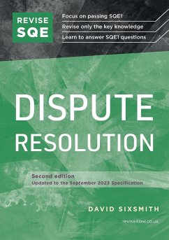 Revise SQE Dispute Resolution - Sixsmith, David