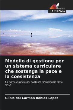 Modello di gestione per un sistema curriculare che sostenga la pace e la coesistenza - Robles López, Glinis del Carmen