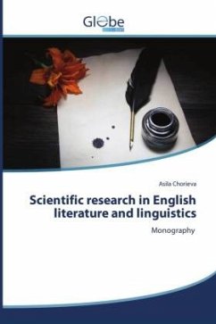 Scientific research in English literature and linguistics - Chorieva, Asila