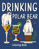 Drinking Polar Bear Coloring Book