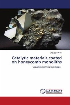 Catalytic materials coated on honeycomb monoliths - VT, VASANTHA