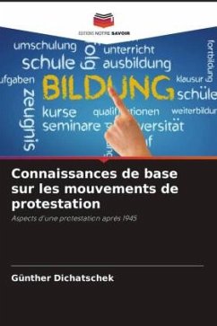 Cover Connaissances de base sur les mouvements de protestation