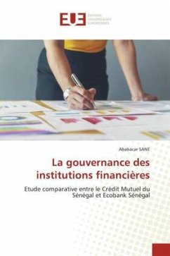 La gouvernance des institutions financières - SANE, Ababacar