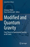 Modified and Quantum Gravity (eBook, PDF)