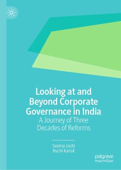 Looking at and Beyond Corporate Governance in India (eBook, PDF) - Joshi, Seema; Kansil, Ruchi