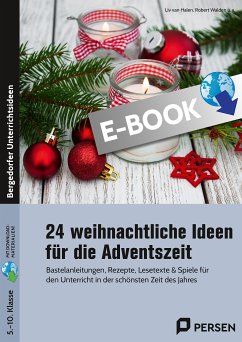 24 weihnachtliche Ideen für die Adventszeit (eBook, PDF) - Halen, Liv van