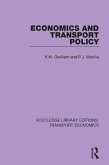 Economics and Transport Policy (eBook, ePUB)