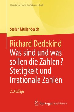 Richard Dedekind (eBook, PDF) - Müller-Stach, Stefan