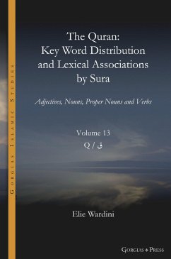 Cover The Quran. Key Word Distribution and Lexical Associations by Sura (eBook, PDF)