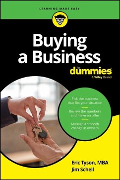 Buying a Business For Dummies - Tyson, Eric; Schell, Jim