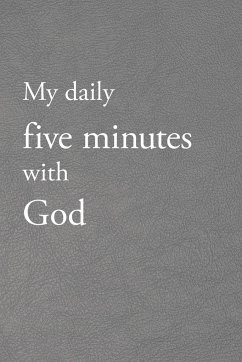 My daily five minutes with God