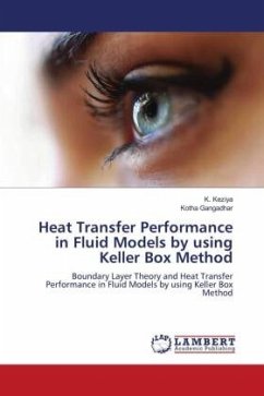 Heat Transfer Performance in Fluid Models by using Keller Box Method - Keziya, K.;Gangadhar, Kotha