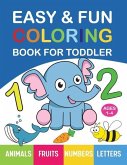 Easy & Fun Coloring Book for Toddler