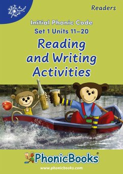 Phonic Books Dandelion Readers Reading and Writing Activities Set 1 Units 11-20 Pip Gets Rich (Two Letter Spellings Sh, Ch, Th, Ng, Qu, Wh, -Ed, -Ing, -Le) - Phonic Books