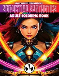 Seductive Synthetics Adult Coloring Book