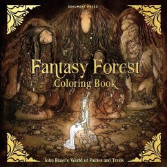 Fantasy Forest Coloring Book - Bauer, John