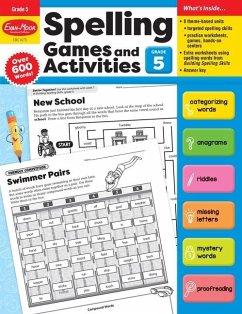 Spelling Games and Activities, Grade 5 Teacher Resource - Evan-Moor Educational Publishers