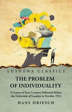 The Problem of Individuality - Hans Driesch