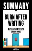 Summary: Burn After Writing (eBook, ePUB) Summary: Burn After Writing (eBook, ePUB)