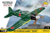 COBI Historical Collection 5861 - Mitsubishi A6M2 Zero, WWII, Bausatz, 170 Bauteile