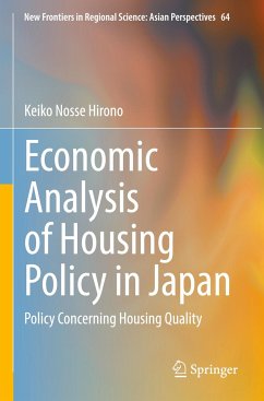 Economic Analysis of Housing Policy in Japan - Hirono, Keiko Nosse