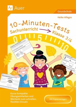 10-Minuten-Tests Sachunterricht - Klasse 3/4 - Allegro, Heike