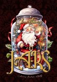 Christmas Jars Coloring Book for Adults