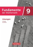 Fundamente der Mathematik 9. Schuljahr. Thüringen - Lösungen zum Schulbuch