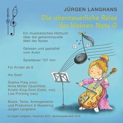 Die abenteuerliche Reise der kleinen Note G (MP3-Download) - Langhans, Jürgen