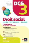 DCG 3 - Droit social - Manuel et applications - Millésime 2023-2024 (eBook, ePUB)