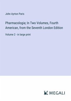 Cover Pharmacologia; In Two Volumes, Fourth American, from the Seventh London Edition
