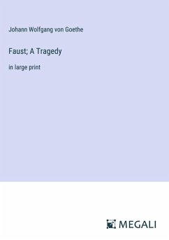 Cover Faust; A Tragedy