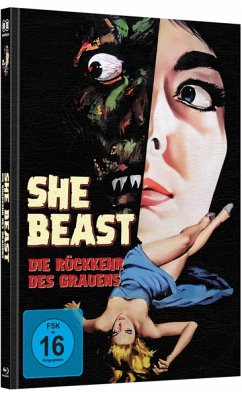 She Beast-Die Rückkehr des Grauens Mediabook - Barbara Steele,John Karlsen,Ian Ogilvy,Mel Well