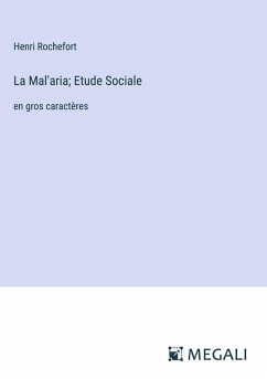 Cover La Mal'aria; Etude Sociale