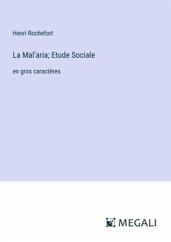 Cover La Mal'aria; Etude Sociale
